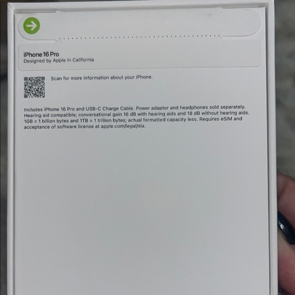 AT&T Apple iPhone 16 Pro 128GB - Picture 4 of 6